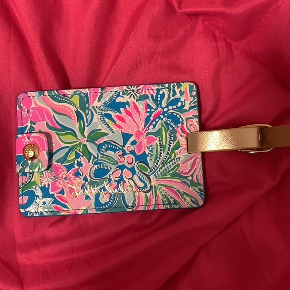 Kate Spade Luggage Tag PU Leather Luggage Tag Name ID Labels